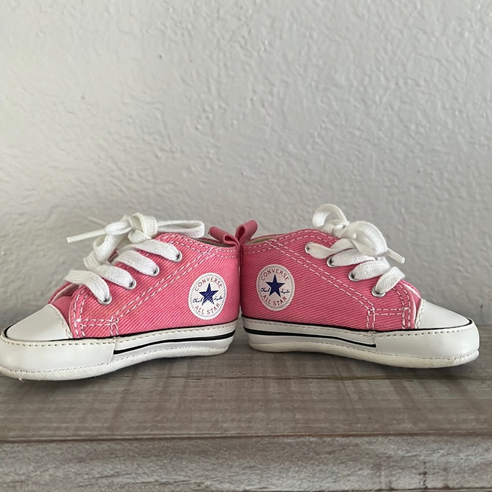 Converse All Star Cribster Pink Sneaker Size 1 Infant
